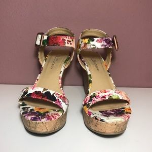 Floral Wedges.
